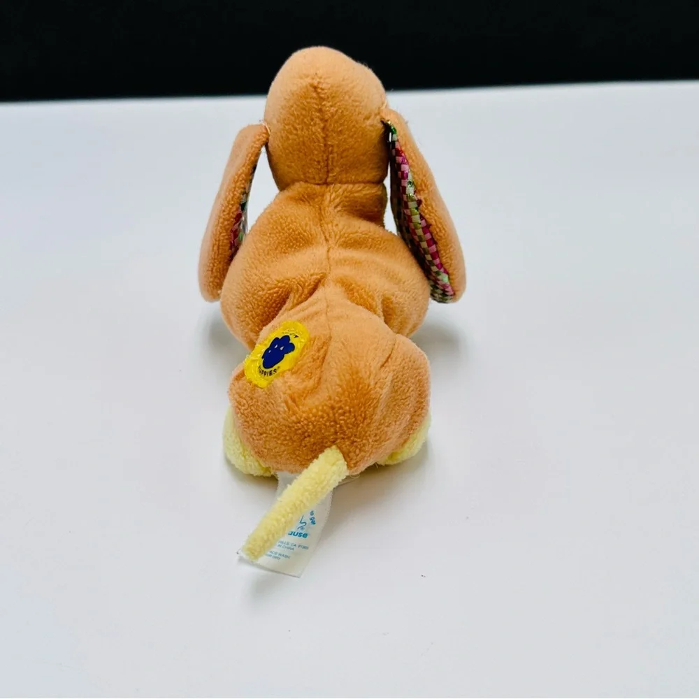 Hush Puppies Basset Hound Soft Stuffed Plush Puppy Dog 6” Beanbag Applause - Picture 3 of 12